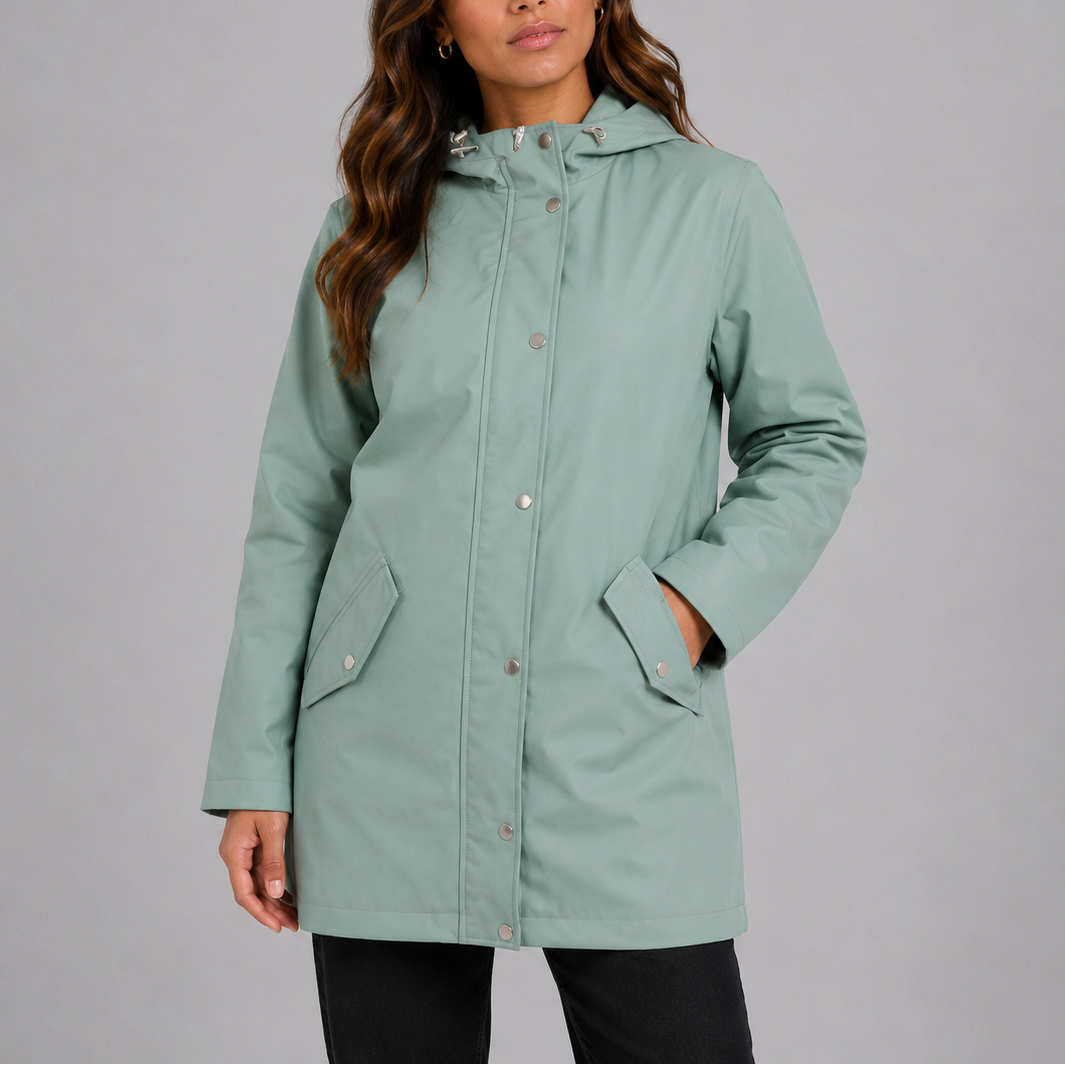 Women's Lightweight Waterproof Rain Coat