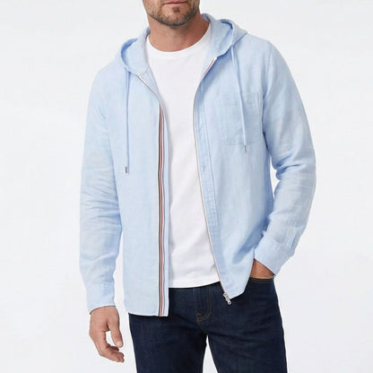 Women's Linen Cotton Blend Hoodie