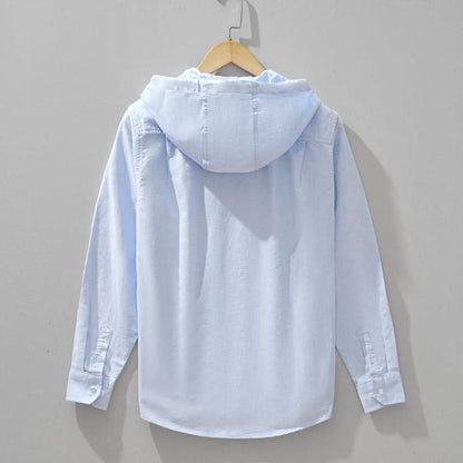 Women's Linen Cotton Blend Hoodie