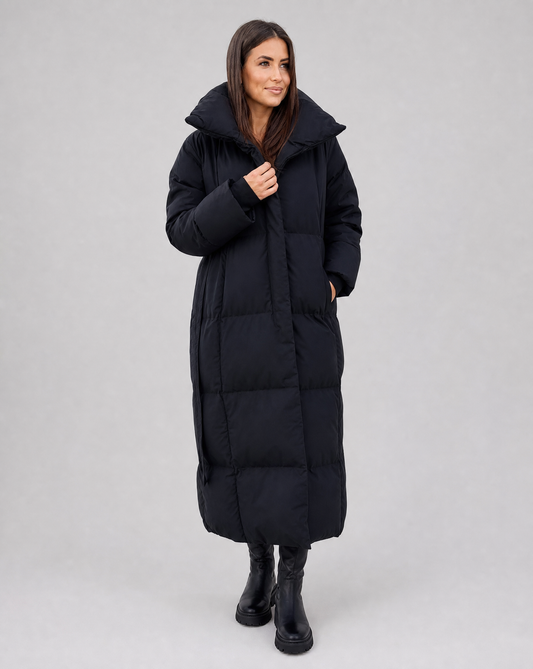Women's Long Winter Puffer Jacket
