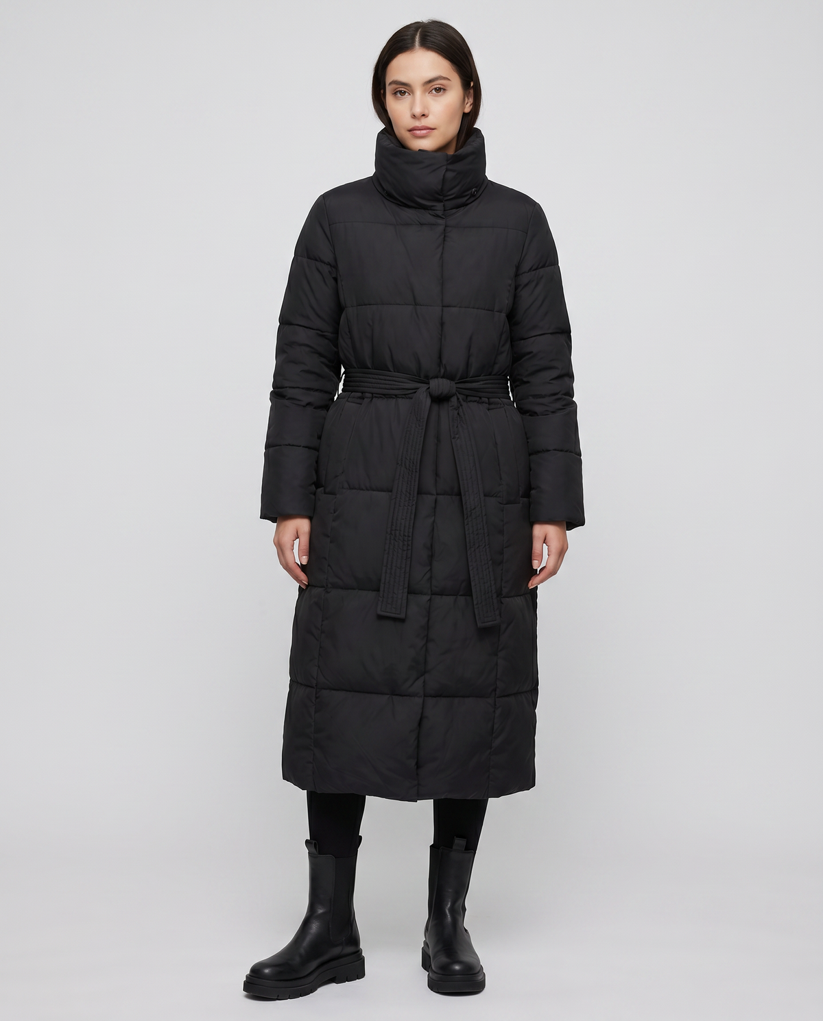 Women's Long Winter Puffer Jacket