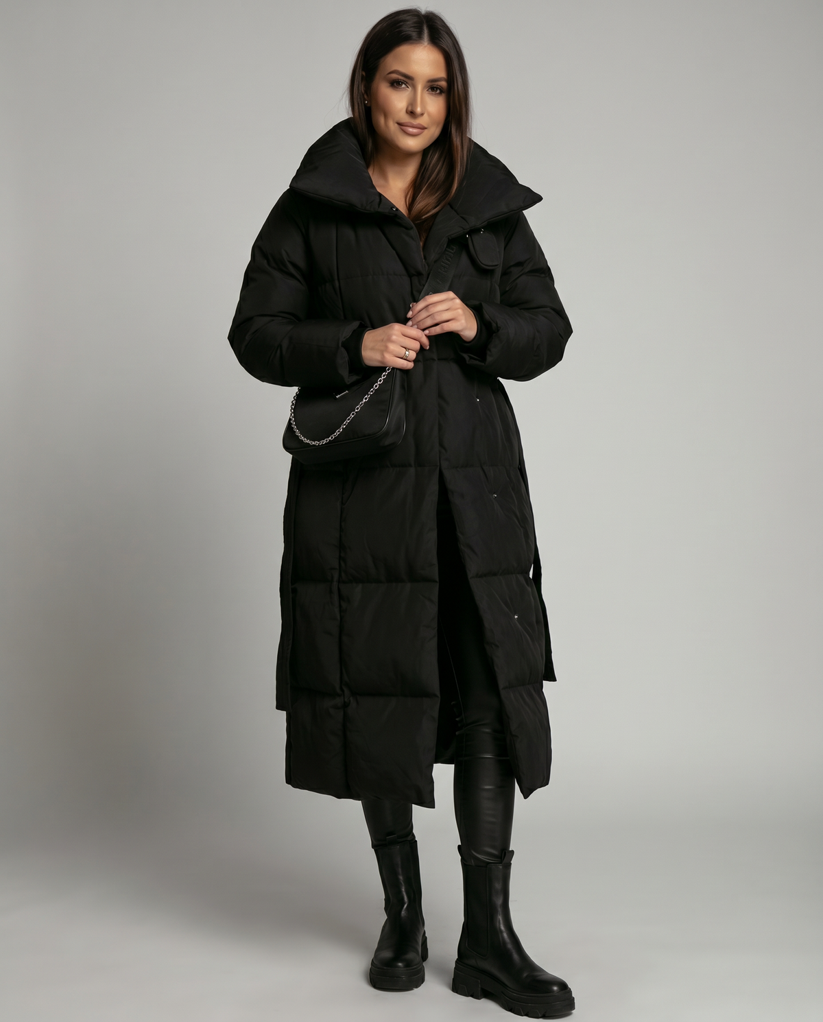 Women's Long Winter Puffer Jacket