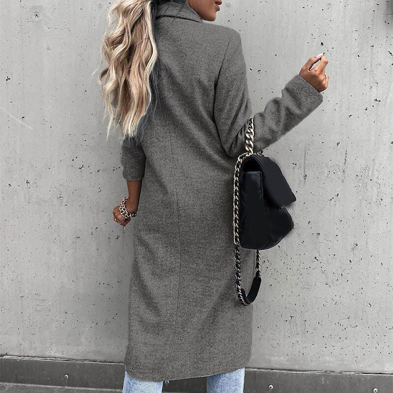 Women's Longline Tailored Trench Coat