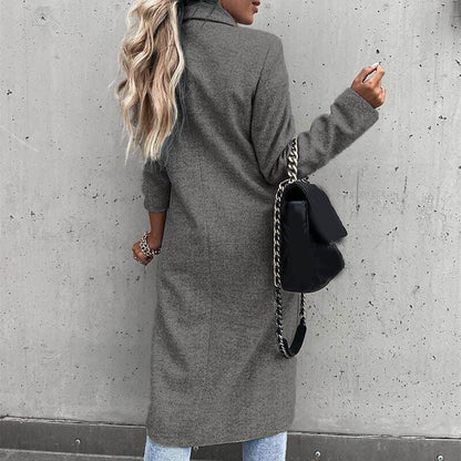 Women's Longline Tailored Trench Coat