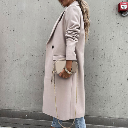 Women's Longline Tailored Trench Coat