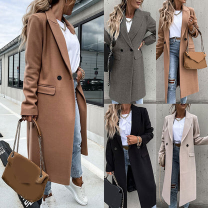 Women's Longline Tailored Trench Coat