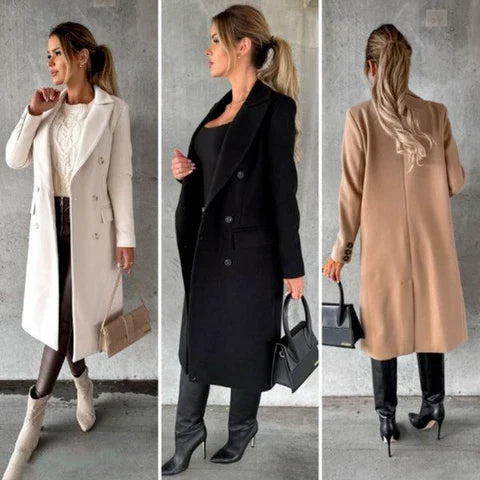 Women's Longline Tailored Trench Coat