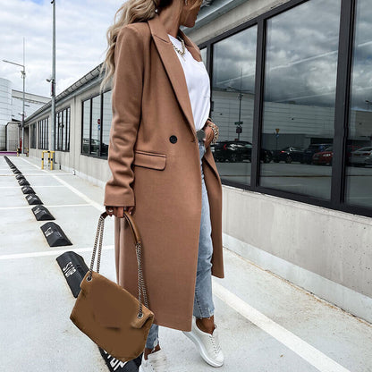 Women's Longline Tailored Trench Coat
