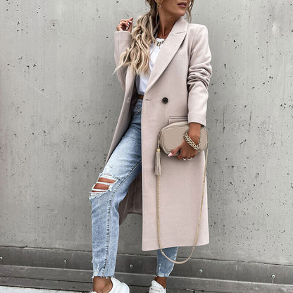 Women's Longline Tailored Trench Coat
