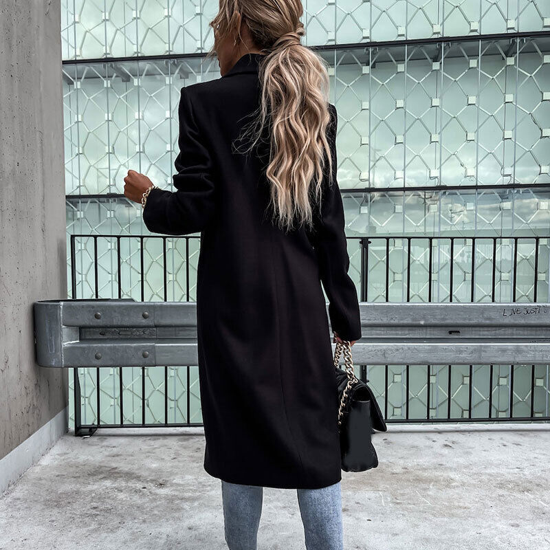Women's Longline Tailored Trench Coat
