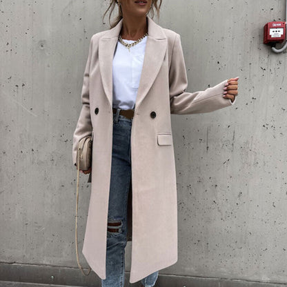 Women's Longline Tailored Trench Coat