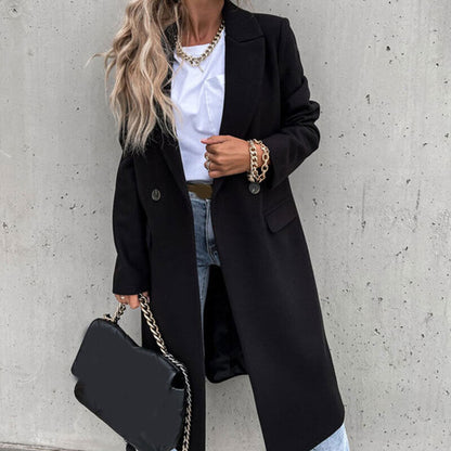 Women's Longline Tailored Trench Coat
