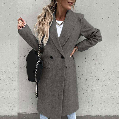 Women's Longline Tailored Trench Coat