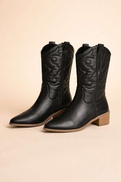 Women's Metallic Western Boots