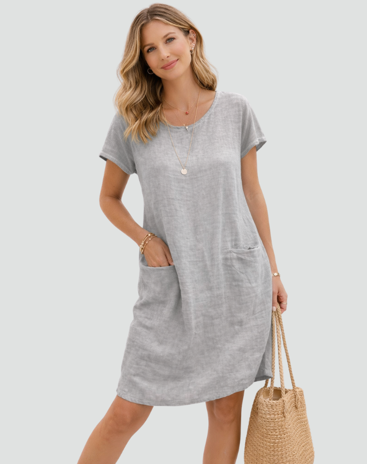 Women's Mini Dress With Pockets