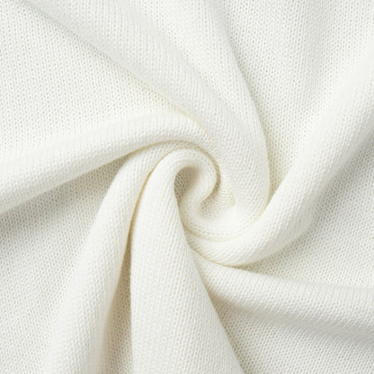 Women's Open Back Loose Knit Jumper