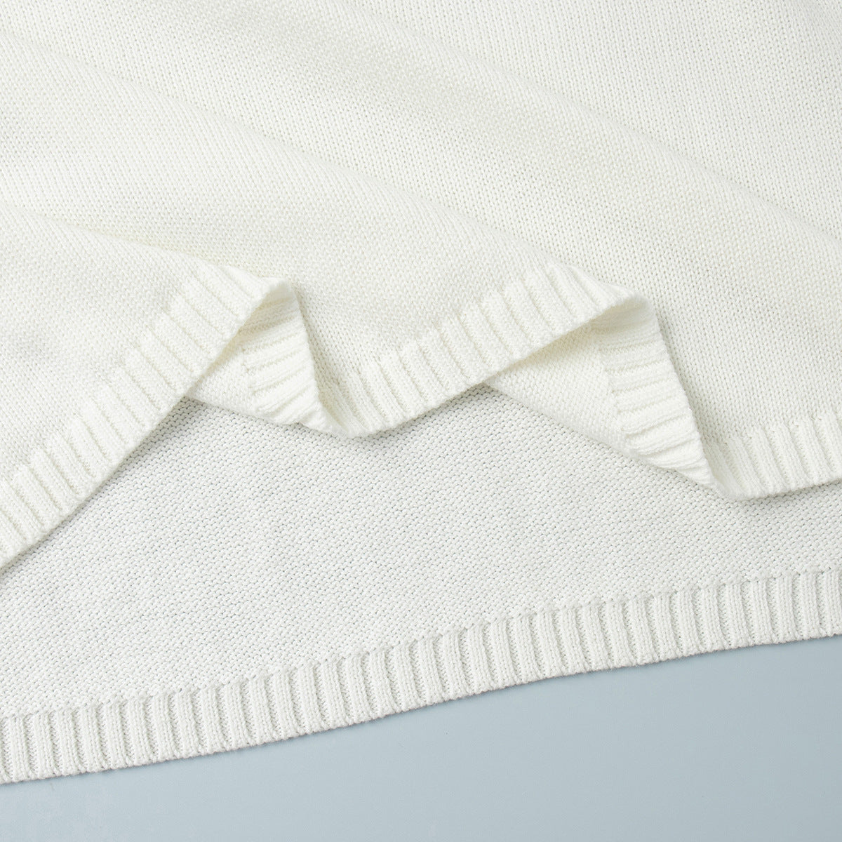 Women's Open Back Loose Knit Jumper