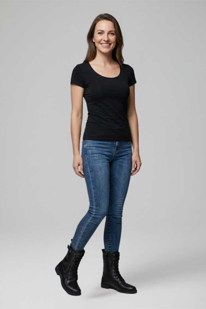 Women's Orthopaedic Ankle Boots with Side Zipper for All-Day Comfort