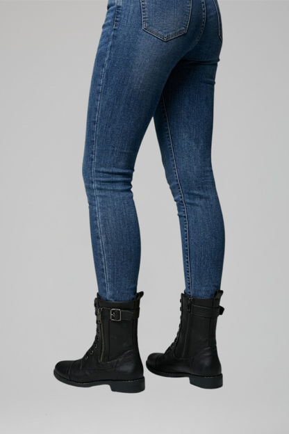 Women's Orthopaedic Ankle Boots with Side Zipper for All-Day Comfort