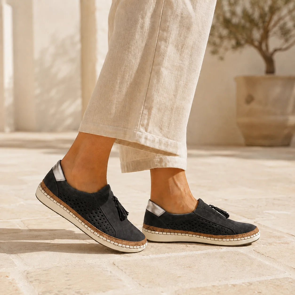 Women's Orthopedic Comfort Slip On Shoes