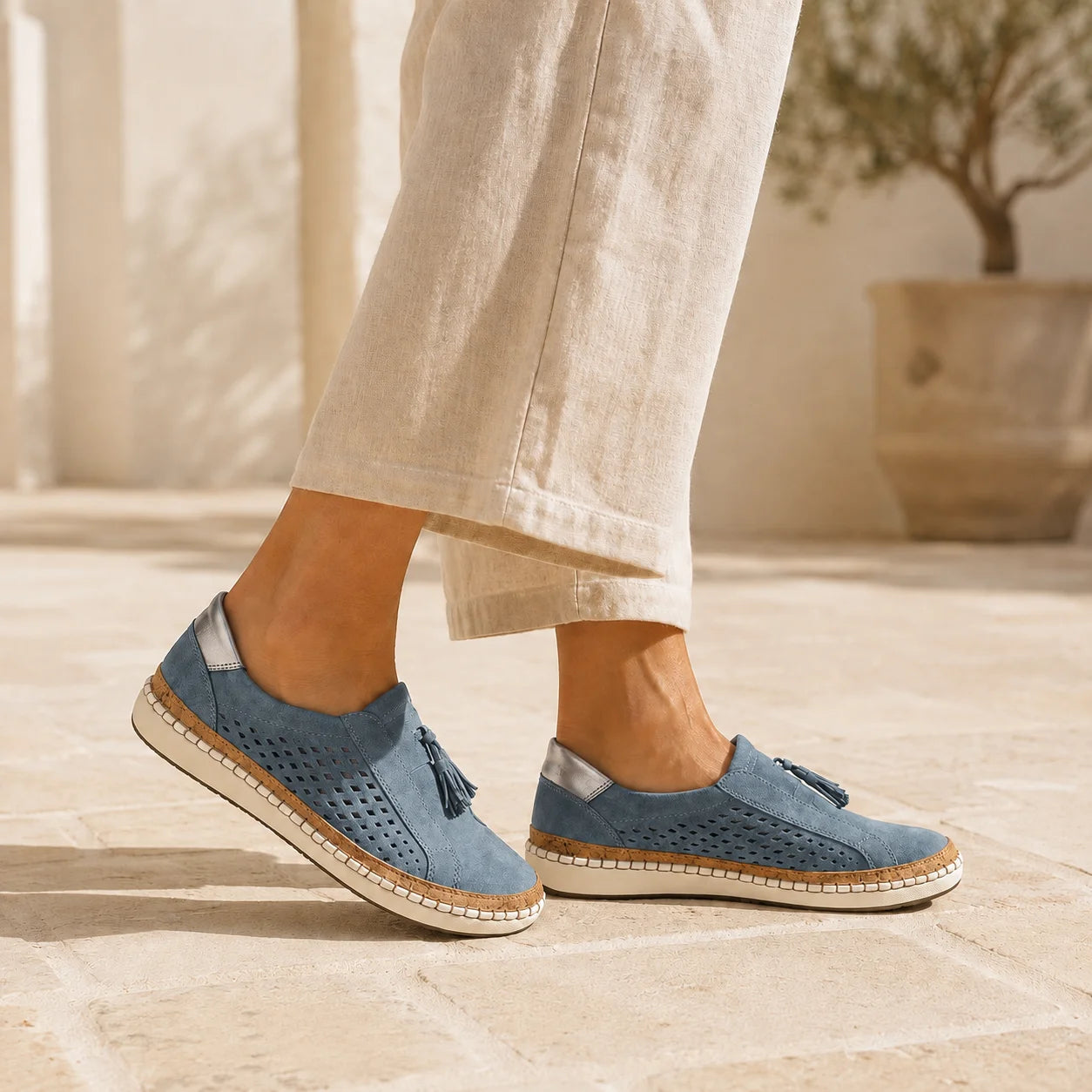 Women's Orthopedic Comfort Slip On Shoes