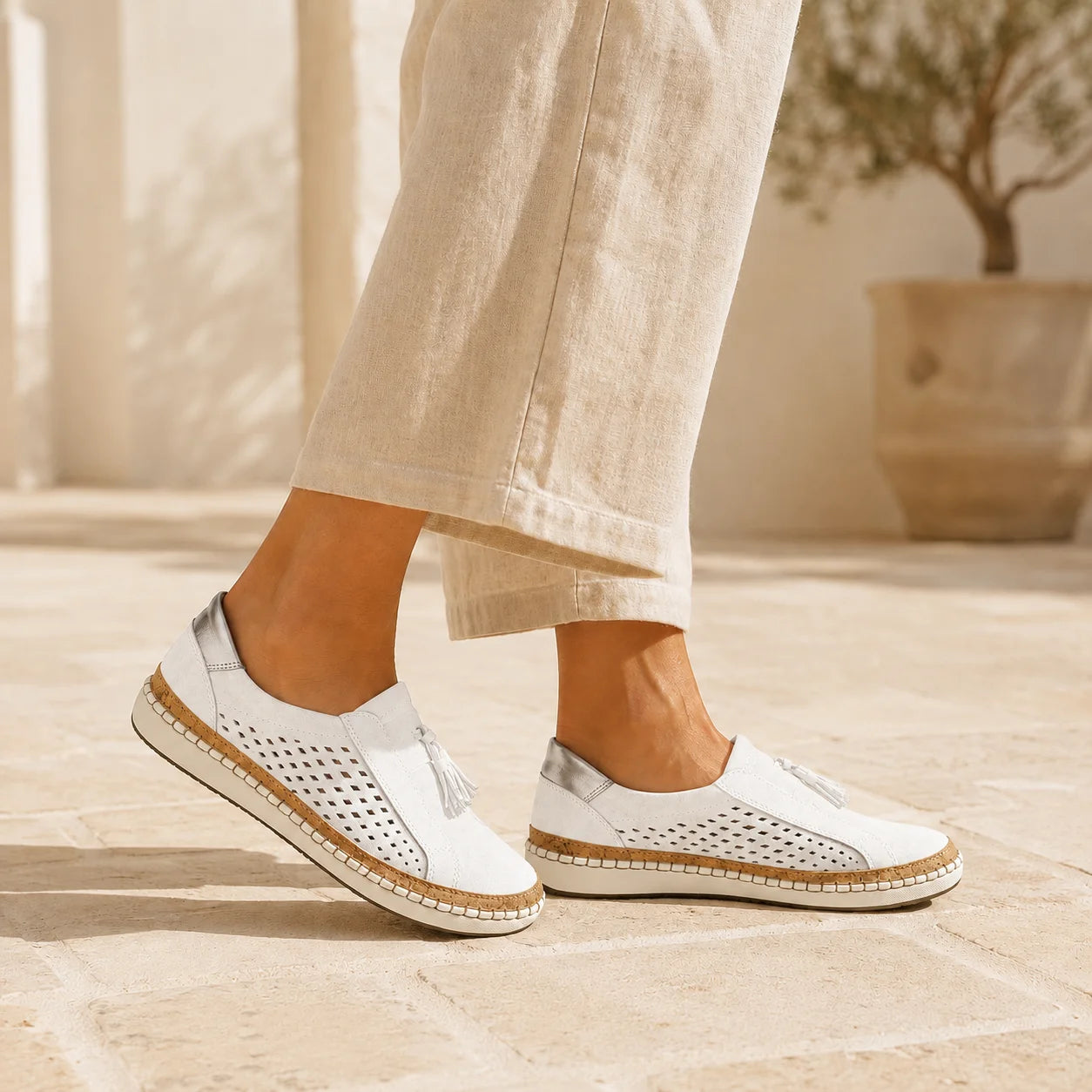 Women's Orthopedic Comfort Slip On Shoes