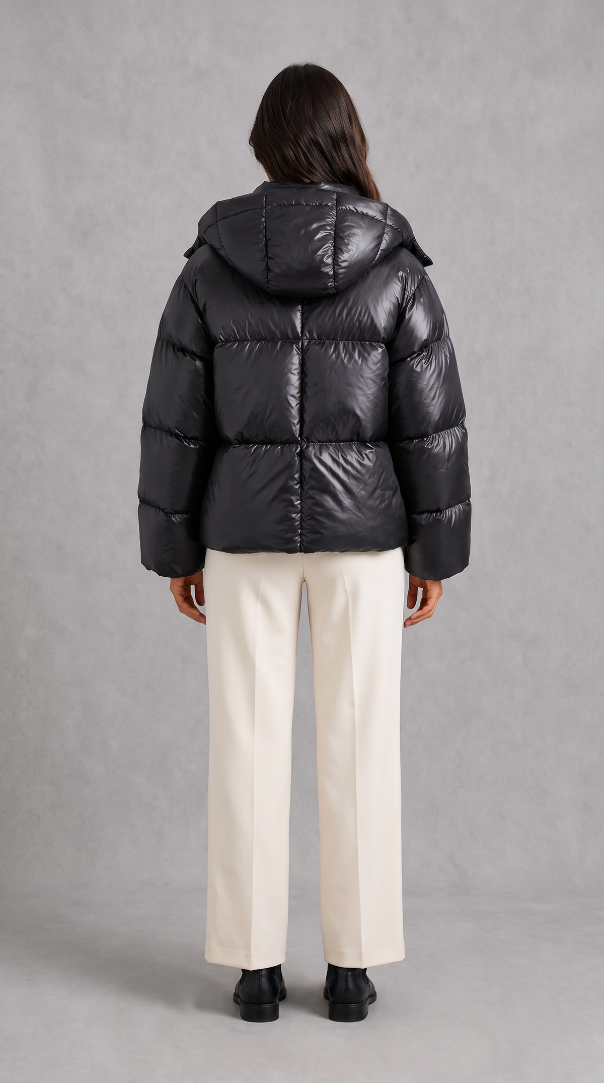 Women's Oversized Double Layer Puffer Jacket Winter