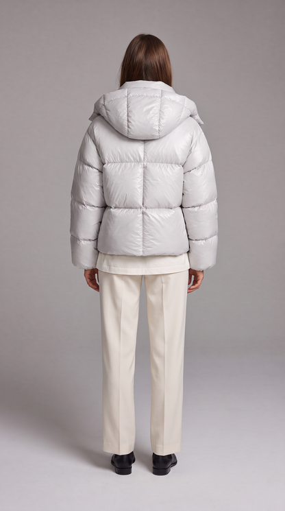 Women's Oversized Double Layer Puffer Jacket Winter