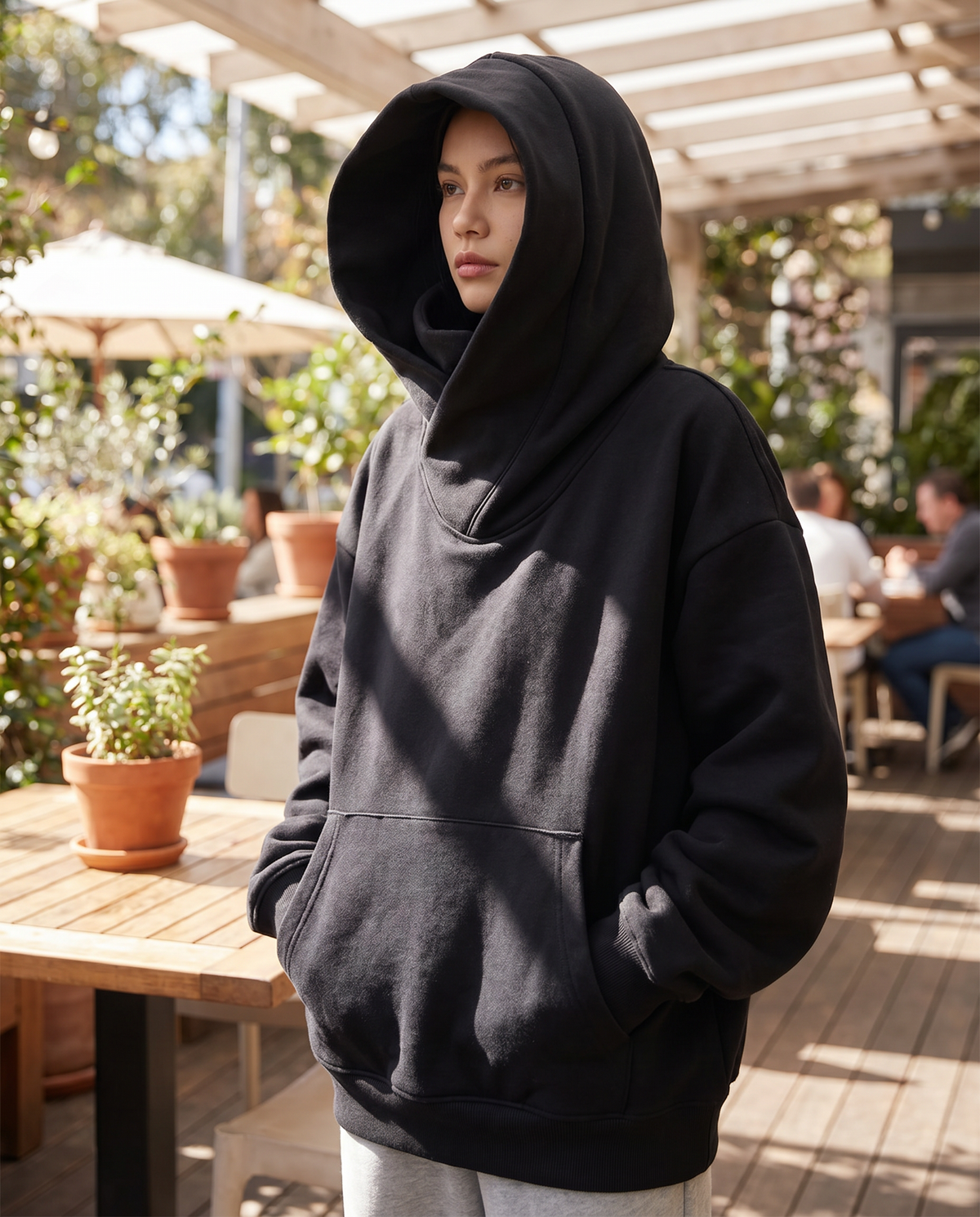 Women's Oversized Hooded Sweatshirt