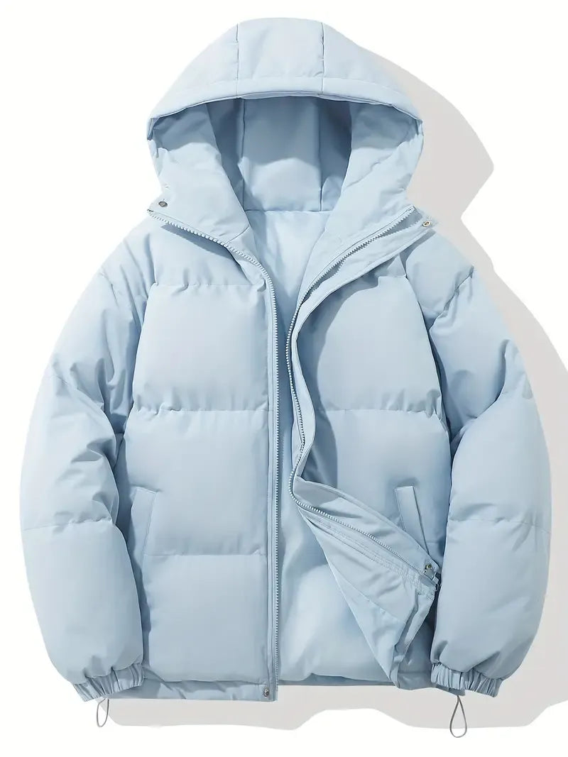 Women's Oversized Quilted Hooded Puffer Jacket