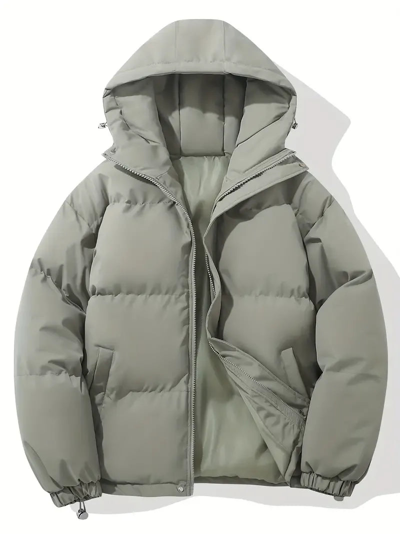 Women's Oversized Quilted Hooded Puffer Jacket