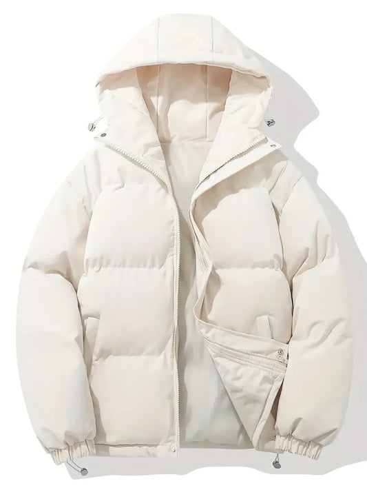 Women's Oversized Quilted Hooded Puffer Jacket