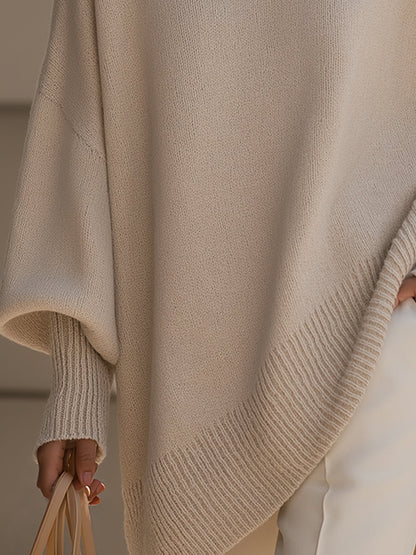 Women's Oversized Ribbed Cuff Jumper