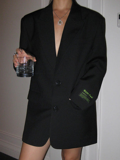 Women's Oversized Tailored Blazer Coat