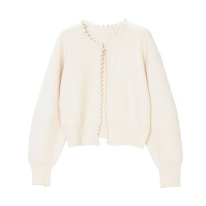 Women's Pearl Detail Cardigan