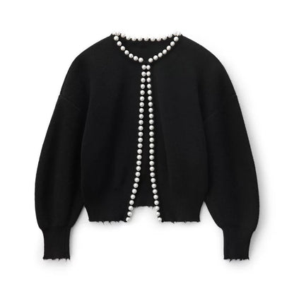 Women's Pearl Detail Cardigan