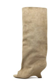 Apricot suede