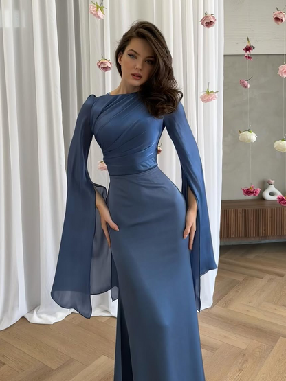 Women's Pleated Maxi Dress