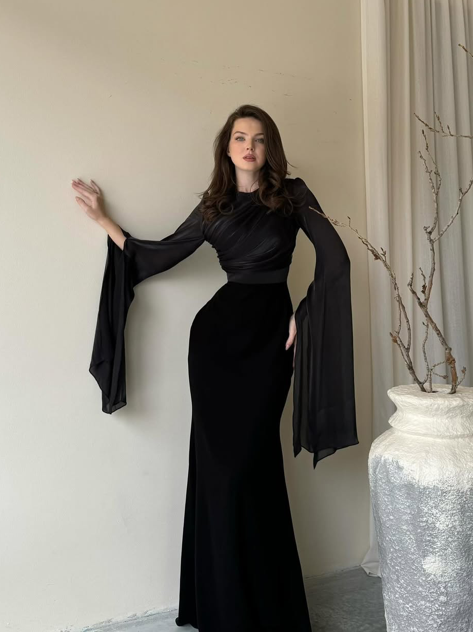Women's Pleated Maxi Dress