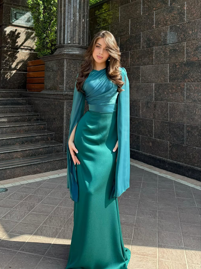 Women's Pleated Maxi Dress