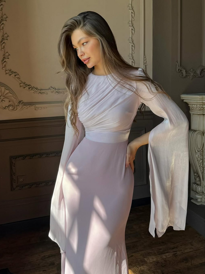 Women's Pleated Maxi Dress