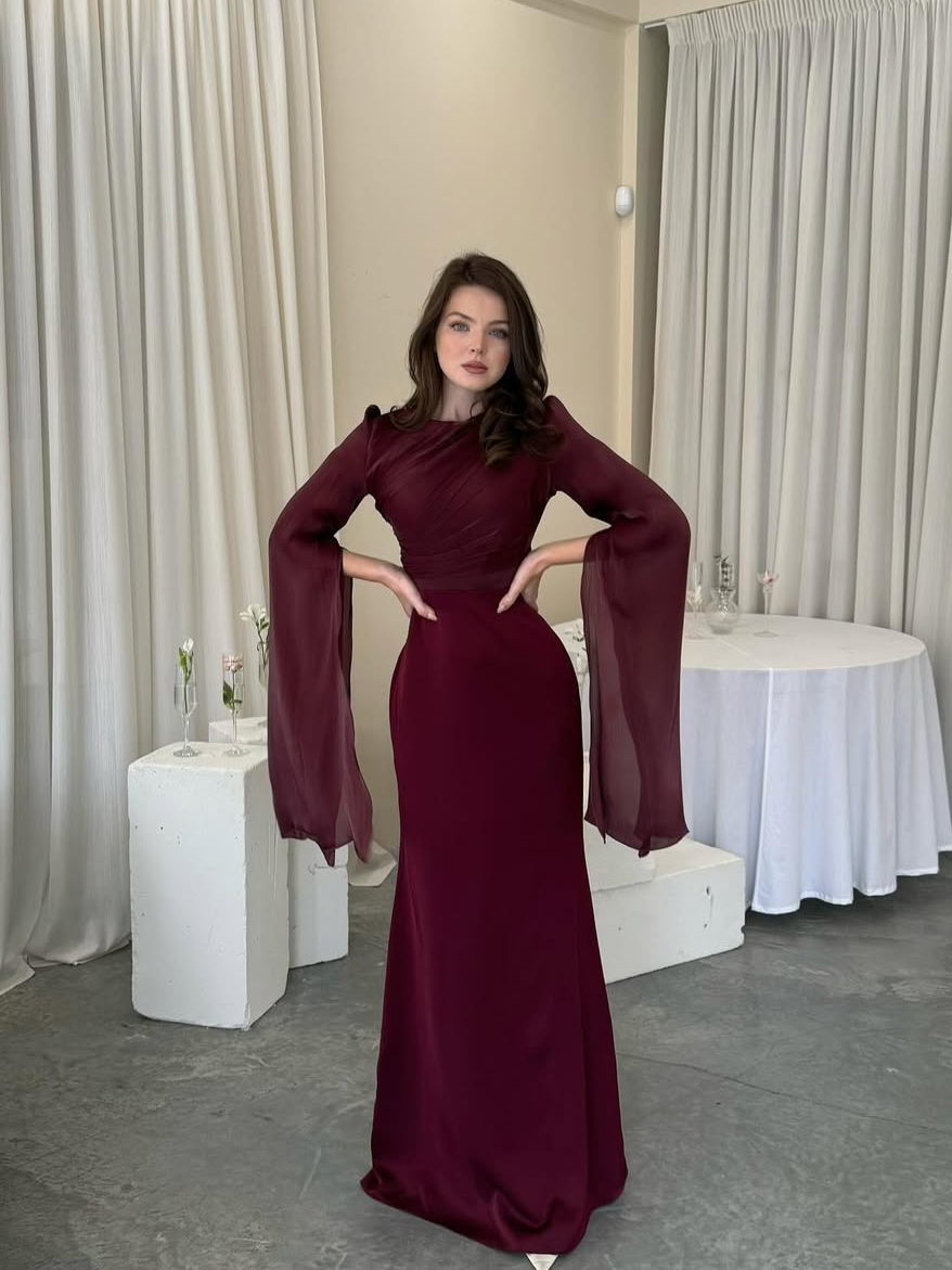 Women's Pleated Maxi Dress