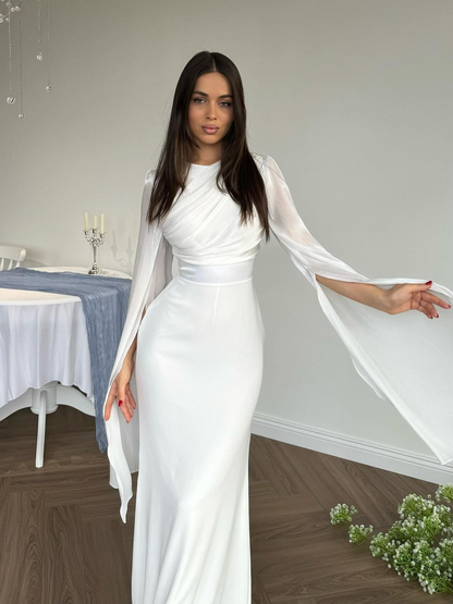 Women's Pleated Maxi Dress