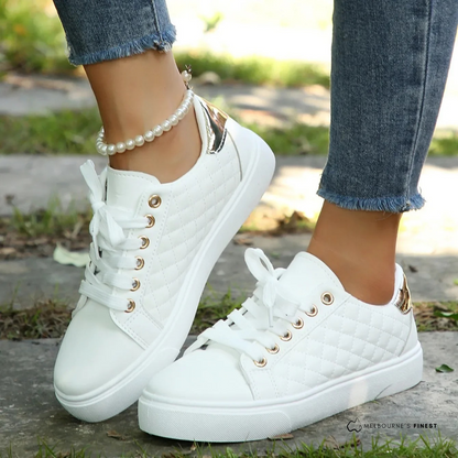 Women's Quilted Casual Sneakers