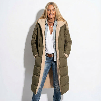 Women's Quilted Coat for Cold Weather
