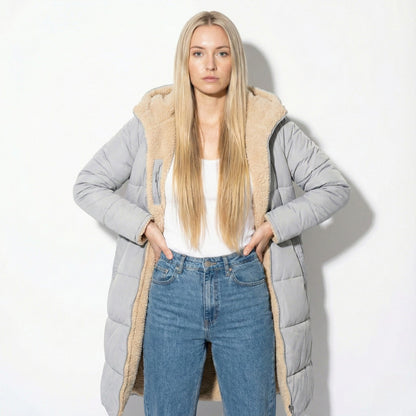 Women's Quilted Coat for Cold Weather