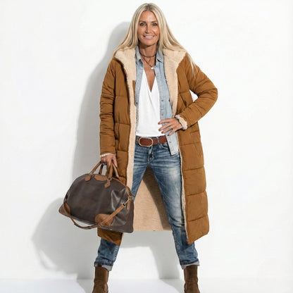 Women's Quilted Coat for Cold Weather