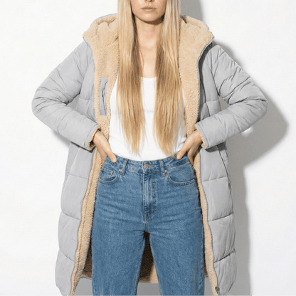 Women's Quilted Coat for Cold Weather