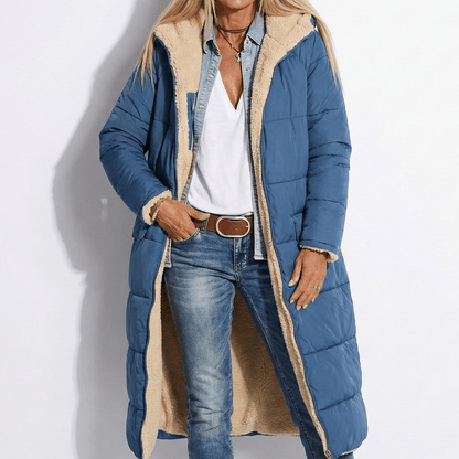 Women's Quilted Coat for Cold Weather
