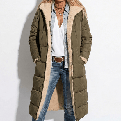 Women's Quilted Coat for Cold Weather